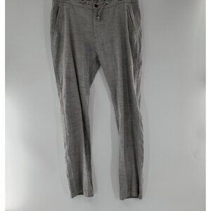 Twills Campus Man's Gray Dress Pants 36 Cotton 100%‎